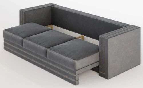 Sofa Ronta 3-osobowa - Funkcja Spania | Styl Skandynawski | + Pojemnik | Tkaniny kolory do wyboru