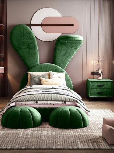 Łóżko młodzieżowe z pojemnikiem Rabbit + LED | Kolory do wyboru