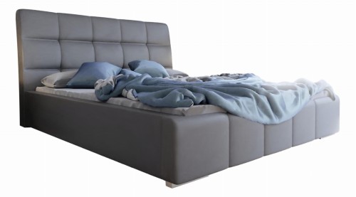 Łóżko tapicerowane z pojemnikiem Acri