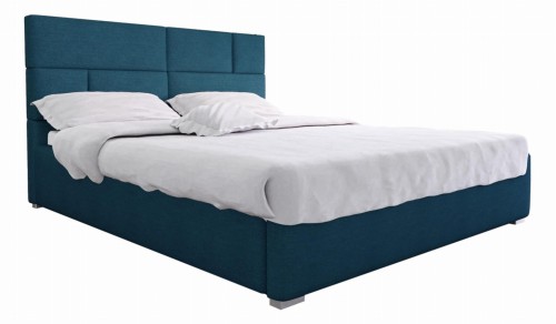 Łóżko tapicerowane z pojemnikiem Alia