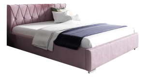 Łóżko tapicerowane z pojemnikiem Santander