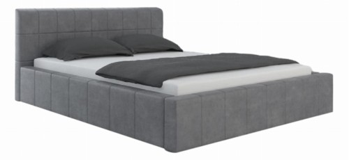 Łóżko tapicerowane z pojemnikiem Scario