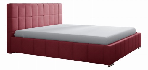 Łóżko tapicerowane z pojemnikiem Vigo