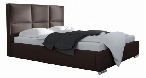 Łóżko tapicerowane z pojemnikiem Segovia