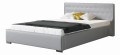 Łóżko tapicerowane z pojemnikiem Vitoria