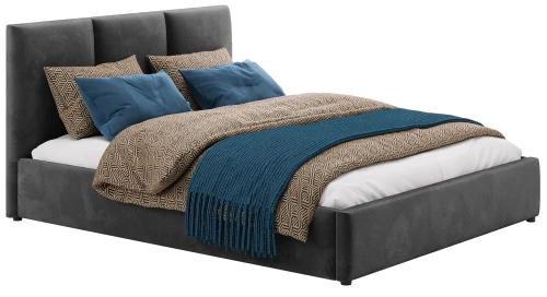 Łóżko tapicerowane z pojemnikiem Cosenza 