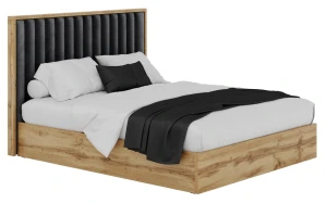 Łóżko tapicerowane 140x200 z pojemnikiem Perugia I Soft 011 I Outlet 36645