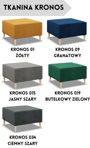 Pufa BARTELLA 70x70 - Kolory do wyboru