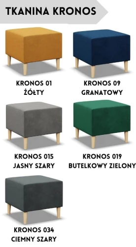 Pufa BARTELLA 50x50 - Kolory do wyboru