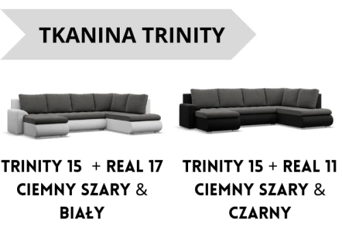 Narożnik FERRARA ULO - Funkcja Spania | 3 Pojemniki | Kolory do wyboru