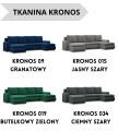 Narożnik FERRARA ULL - Funkcja Spania | 3 Pojemniki | Kolory do wyboru