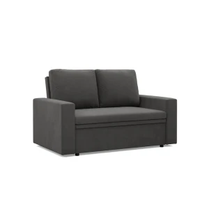 Sofa NUORO 2-osobowa Prosty Bok - Funkcja Spania | Pojemnik | Kolory do wyboru