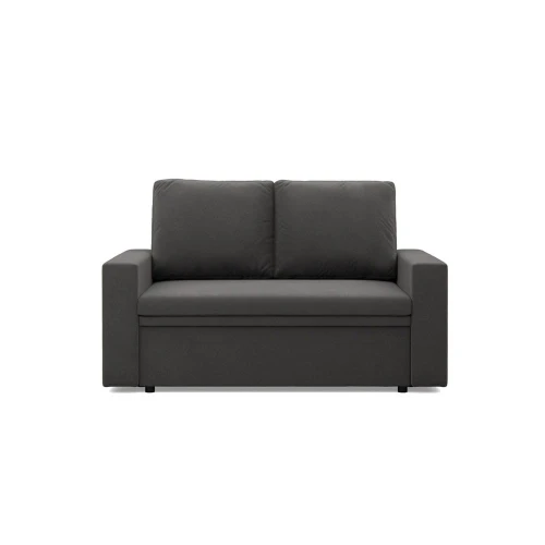 Sofa NUORO 2-osobowa Prosty Bok - Funkcja Spania | Pojemnik | Kolory do wyboru