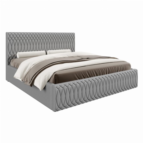 Łóżko tapicerowane z pojemnikiem Asti 