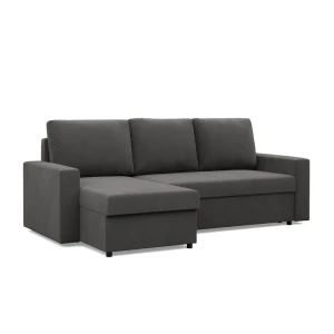 Narożnik NUORO prosty bok - Funkcja Spania | 2 Pojemniki | Jasmin 96 (Outlet -35949/O103)