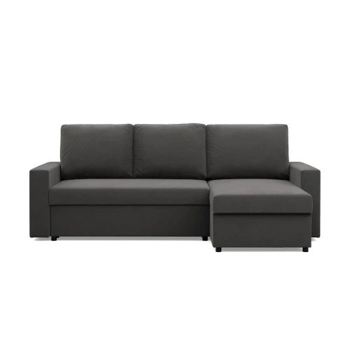Narożnik NUORO prosty bok - Funkcja Spania | 2 Pojemniki | Jasmin 96 (Outlet -35949/O103)