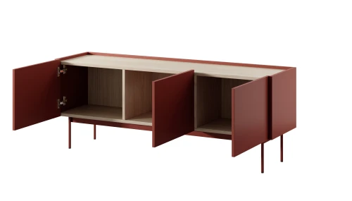Szafka  COLOR RTV144 | Cashmere I Ceramic Red