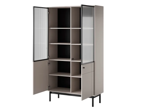 Witryna JAPANDI WT104  | Cashmere/Dąb Linea 