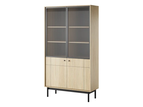 Witryna JAPANDI WT104  | Cashmere/Dąb Linea 