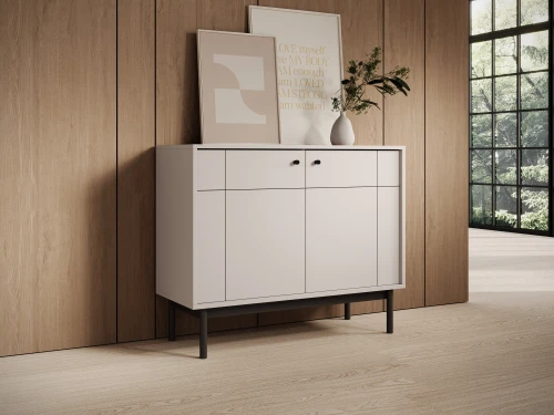 Komoda JAPANDI K104 | Cashmere/Dąb Linea  