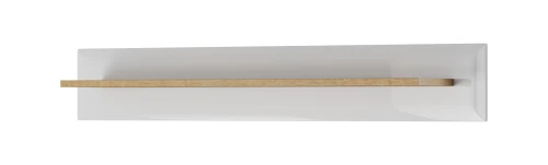 Półka NORDI P107  |  Dąb artisan  /Biała ,dąb riviera