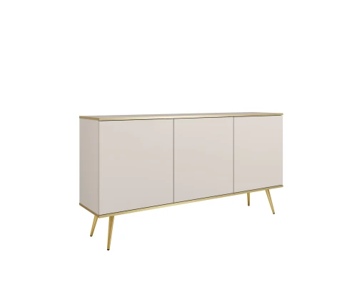 Komoda  ORO K160  I Beż I Biała I Czarna 