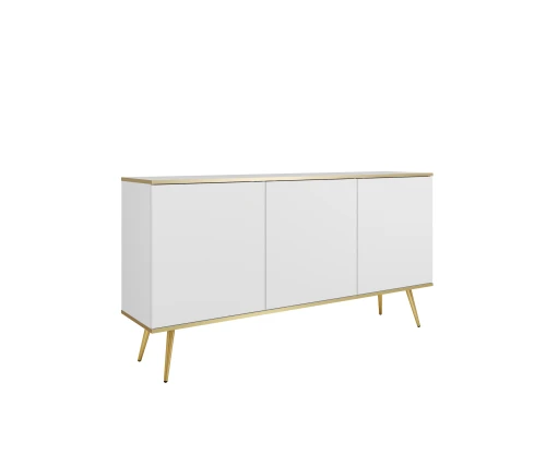 Komoda  ORO K160  I Beż I Biała I Czarna 