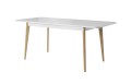 Stół PRIMO PST140 I Dąb riviera / biały 