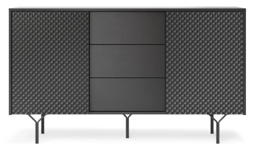Komoda RAVEN KSZ144 2D I Czarna