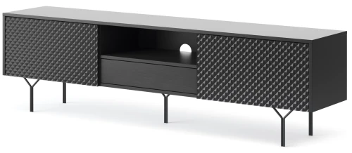 Szafka RTV RAVEN 180 I Czarna  