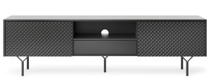 Szafka RTV RAVEN 180 I Czarna  