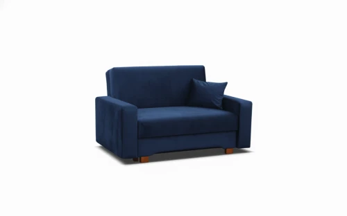 Sofa Rozkładana Z Funkcją Spania Lux 2 I Itaka 11  Granatowy (Outlet -37172)