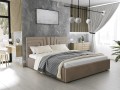 Łóżko tapicerowane  140x 200 z pojemnikiem CATANIA I Riviera 16 I Outlet Basia