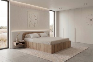 Łóżko Forno  + Stelaż Metalowy Podnoszony | Kolory do wyboru