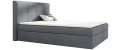 Łóżko 120x200 Kontynentalne Almeirim + 2 Pojemniki + Materac + Toper  I  Fancy 85 I Outlet  38898