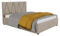 Łóżko tapicerowane z pojemnikiem PIANI | Slim