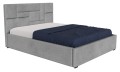 Łóżko tapicerowane z pojemnikiem MONTORO | Slim