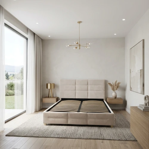 Łóżko 160x200 Tapicerowane Bergamo Welur Ecru