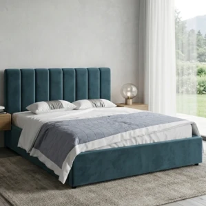 Łóżko 160x200 Tapicerowane Vinci - Matt Velvet 72 | Outlet K4