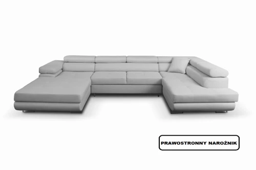 Sofa Narożnik  Gela Rozkładana Z Funkcją Spania I Pojemnikiem 