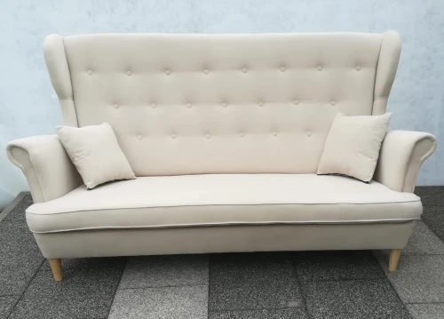 Sofa Skandynawska Uszak 3-Osobowa - Kolory I Tkaniny Do Wyboru 