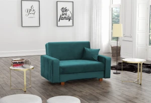 Sofa Rozkładana Z Funkcją Spania Lux 2 - Kolory I Tkaniny Do Wyboru 