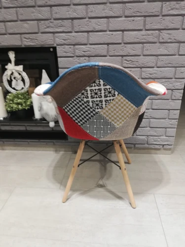 Krzesło Tapicerowane Patchwork Big 018 Dostawa 0Zł