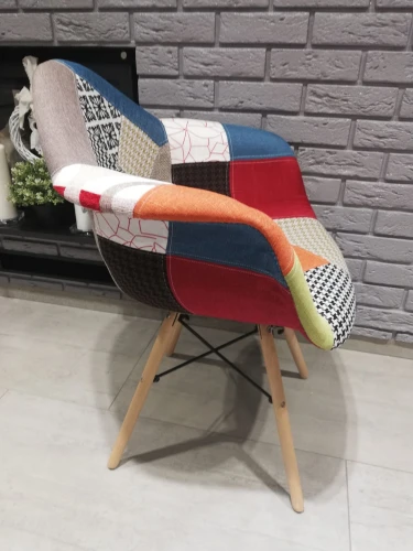 Krzesło Tapicerowane Patchwork Big 018 Dostawa 0Zł