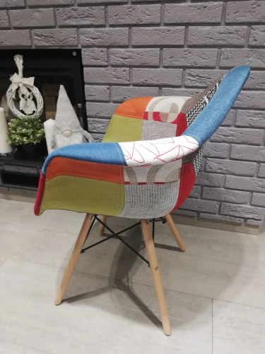 Krzesło Tapicerowane Patchwork Big 018 Dostawa 0Zł