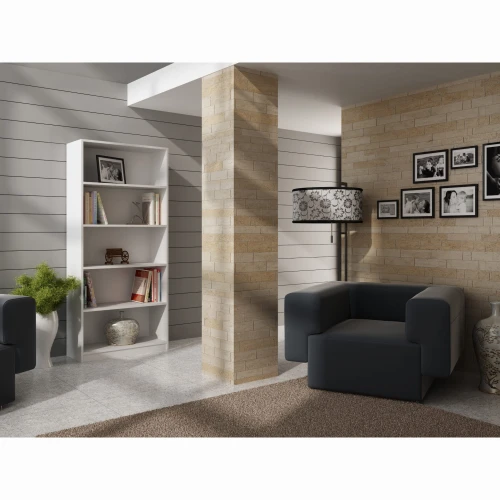 REGAŁ R80 - BIEL MAT