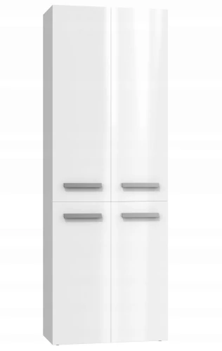SZAFKA ŁAZIENKOWA NEL DD 1K 60CM - BIEL POŁYSK