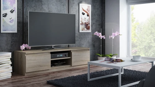 STOLIK RTV MALWA 140 - DĄB SONOMA