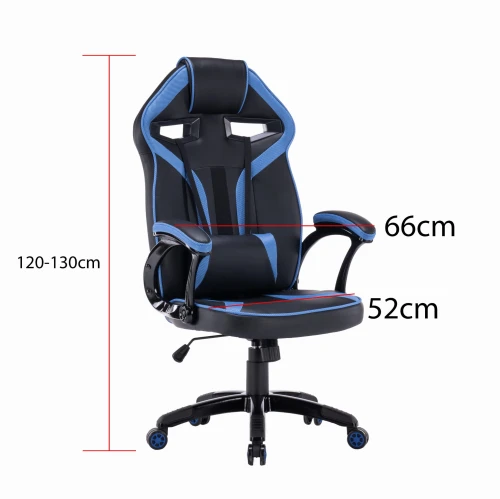 FOTEL OBROTOWY GAMINGOWY KRZESŁO DRIFT CZERWONY