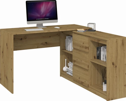 KOMODA 2D3S 120 - DĄB ARTISAN